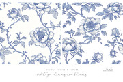 Chinoiserie Seamless Pattern Set, a Pattern Graphic by Patishop Art (Thumbnail 7 of 9)