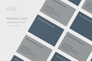 Canva + AI Business Cards III