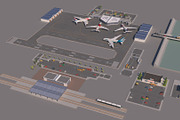 Low poly 3D Cartoon City Modular, an Architecture 3D Model by NOMODOL (Thumbnail 7 of 20)
