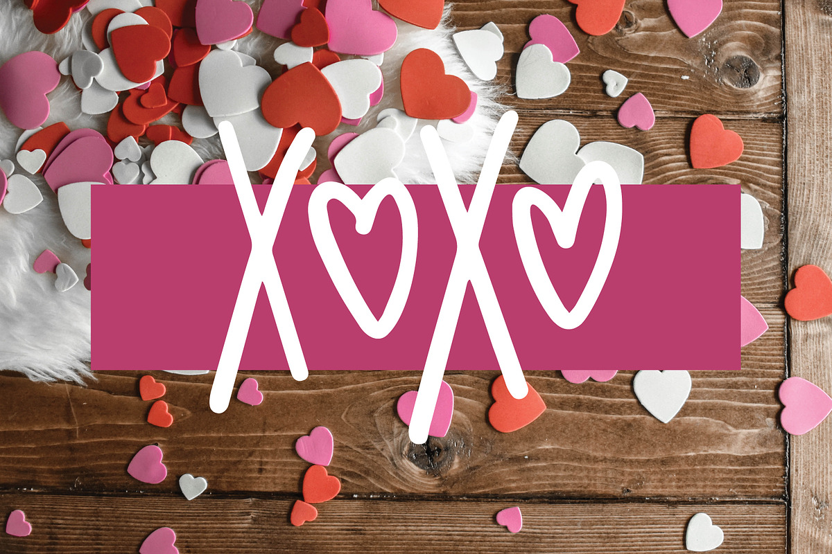 Love Struck, Valentine's Font, a Symbol Font by Jordyn Alison Designs (Photo 5 of 8)