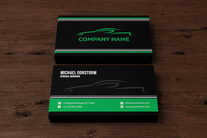 Carbon Automotive Business Card