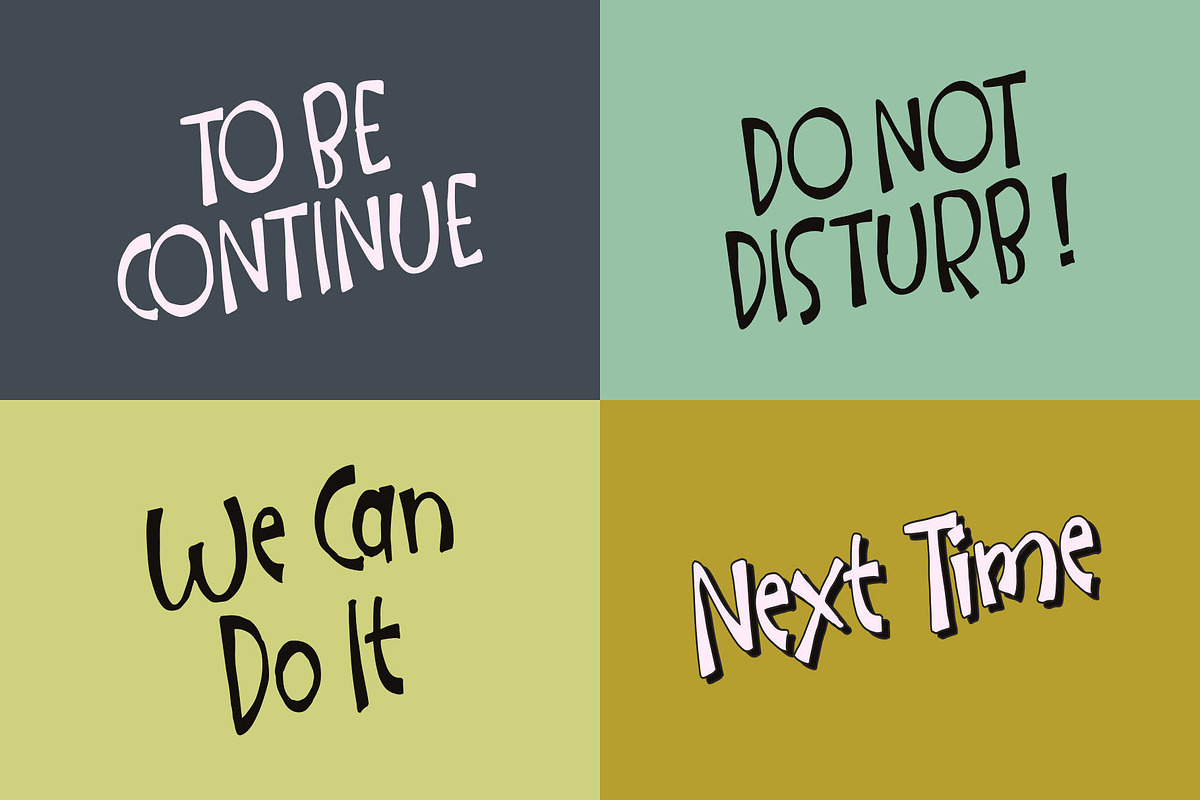 Speakinx - A Handwritten Typeface, a Handwritten Font by nIznaztype (Photo 3 of 6)