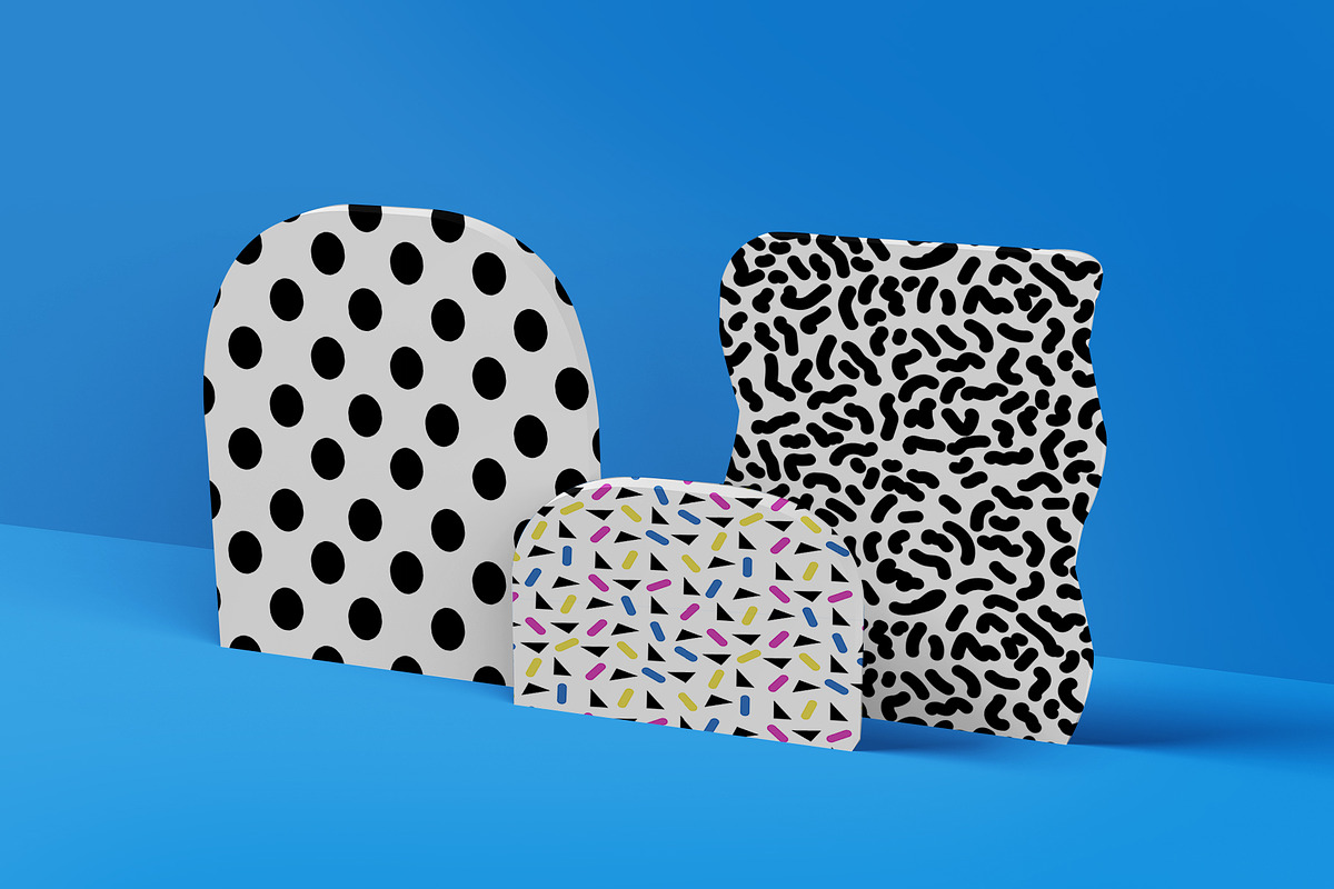 80s Comeback Vector Repeat Pattern, a Pattern Graphic by Sheikhadesign (Photo 5 of 11)