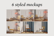 Poster Frame Mockup AMELIA, a Print Template by Bonumo (Thumbnail 3 of 15)