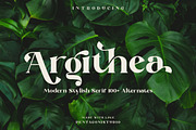 Argithea | Modern Serif Font, a Serif Font by Pentagonistudio (Thumbnail 1 of 11)