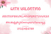 With Valentine, a Handwritten Font by Yoga Letter (Thumbnail 5 of 6)