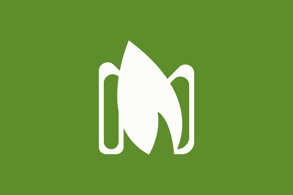 Letter M Leaf Logo, a Branding & Logo Template by Salman Shop (Photo 2 of 4)