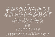 Arlitha Brushed Font, a Script Font by Lythcreative (Thumbnail 8 of 8)