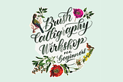 Watercolor Procreate Lettering Brush, a Brush Add-On by The Scratchy Nib (Thumbnail 3 of 7)