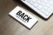 7+ Business Card Mock-Ups, a Print Template by mwsart (Thumbnail 3 of 4)