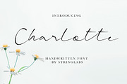 Charlotte - Casual Handwritten Font, a Script Font by StringLabs (Thumbnail 1 of 5)