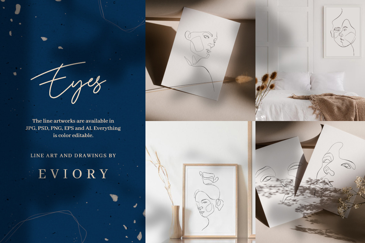 BUNDLE Line Art and illustrations, a Decorative Illustration by Eviory (Photo 26 of 28)