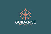 Abstract Floral Guidance Logo, a Branding & Logo Template by Signatoro (Thumbnail 1 of 3)