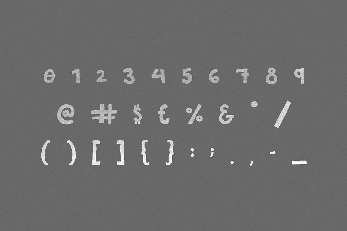 Tiburon — Font preview 3