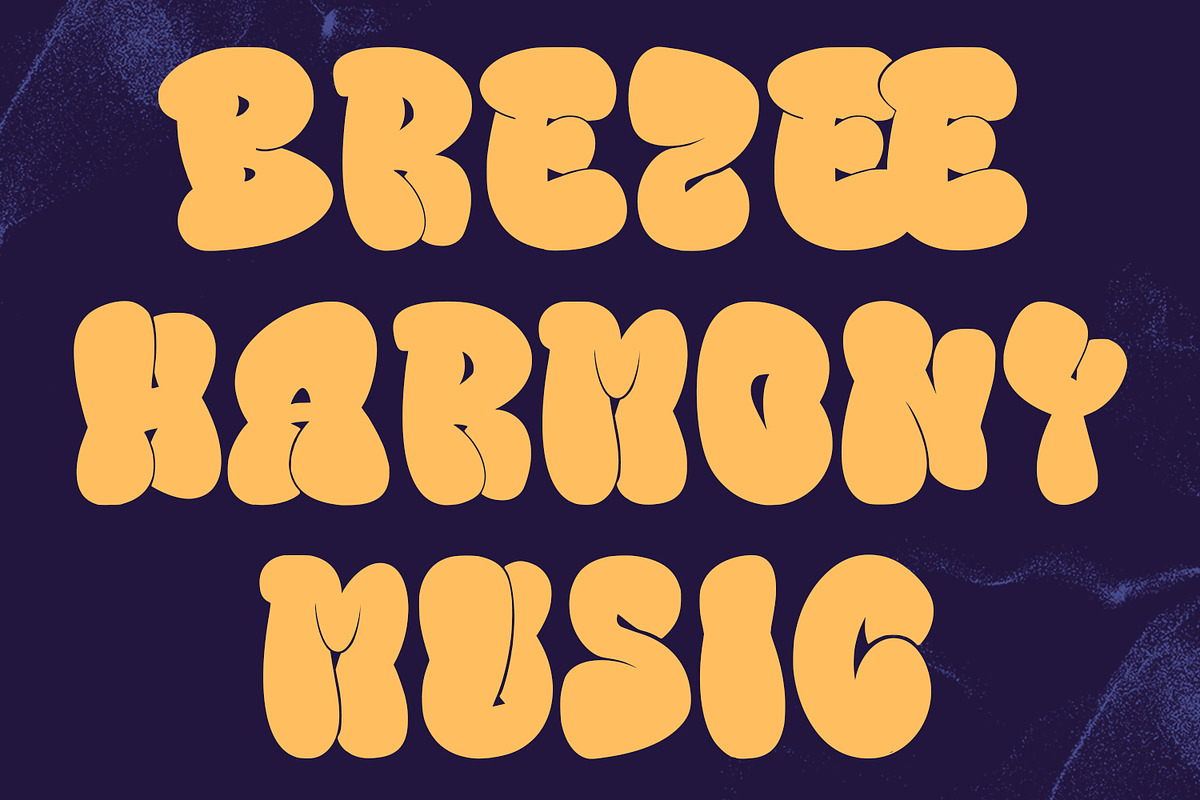 Lolazzu Graffiti Bubble Display Font, a Handwritten Font by Maulana Creative (Photo 3 of 7)