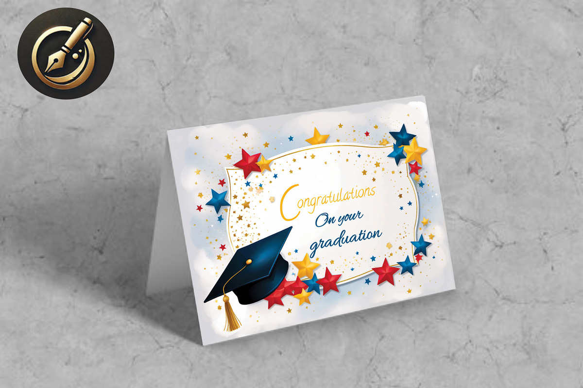 Graduation Congrats Card 7x5, a Card Template by Print Haven (Photo 1 of 4)