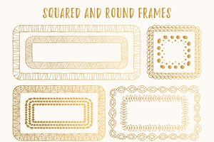 400 Golden Designs Eps & Png