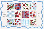 ITALIAN SUMMER Branding Collection, a Food Illustration by SashaKondr (Thumbnail 11 of 13)