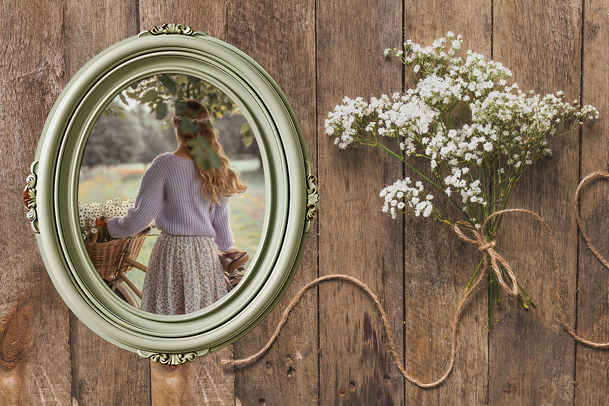Vintage Cottagecore Frames PNG, an Object Graphic by NataKa (Photo 3 of 5)