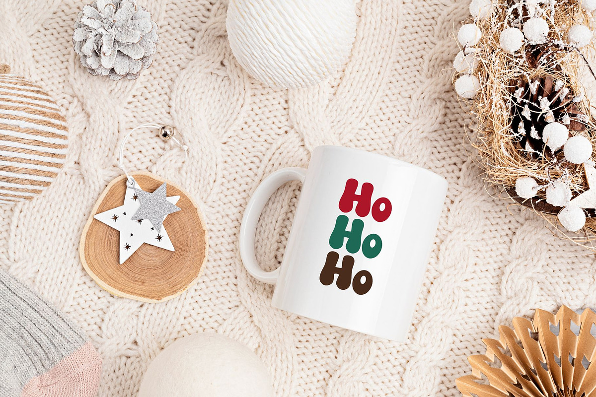 Retro Santa is a retro groovy font, a Script Font by Brown Cupple (Photo 8 of 9)