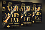 New Year Christmas Party Flyer, a Flyer Template by Artolus (Thumbnail 2 of 3)