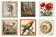 Vintage Postal Stamp Ephemera, a Transportation Illustration by Digital Artistic99 (Thumbnail 2 of 10)