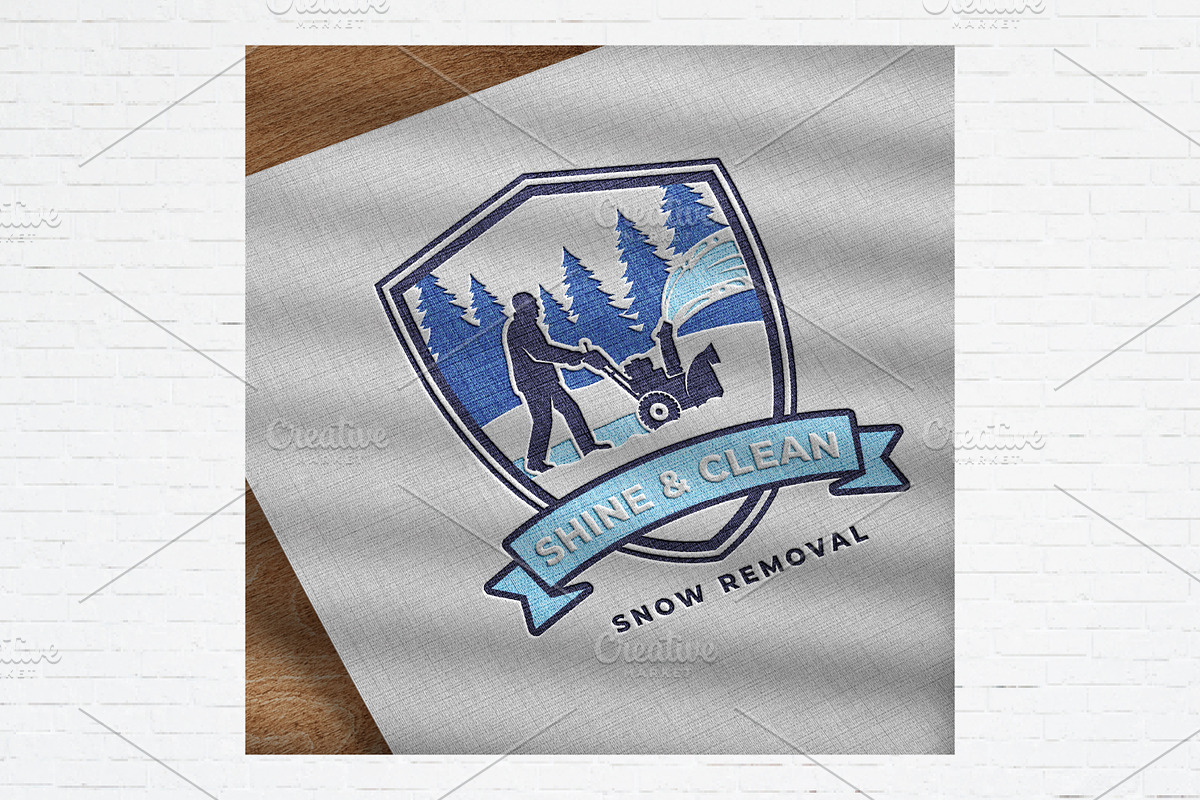 Snow Removal Logo Bundle, a Branding & Logo Template by Guavanaboy (Photo 3 of 3)