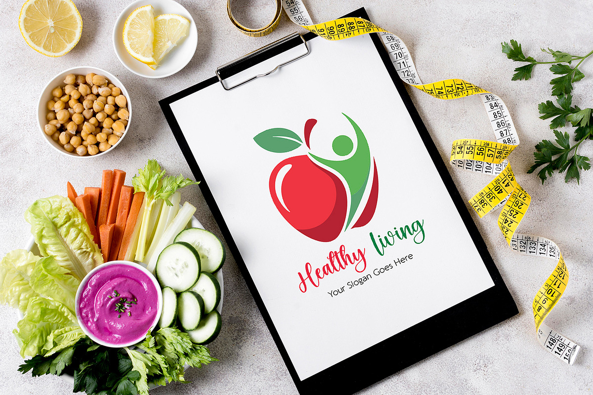 Custom Dietitian Logo Template preview 3