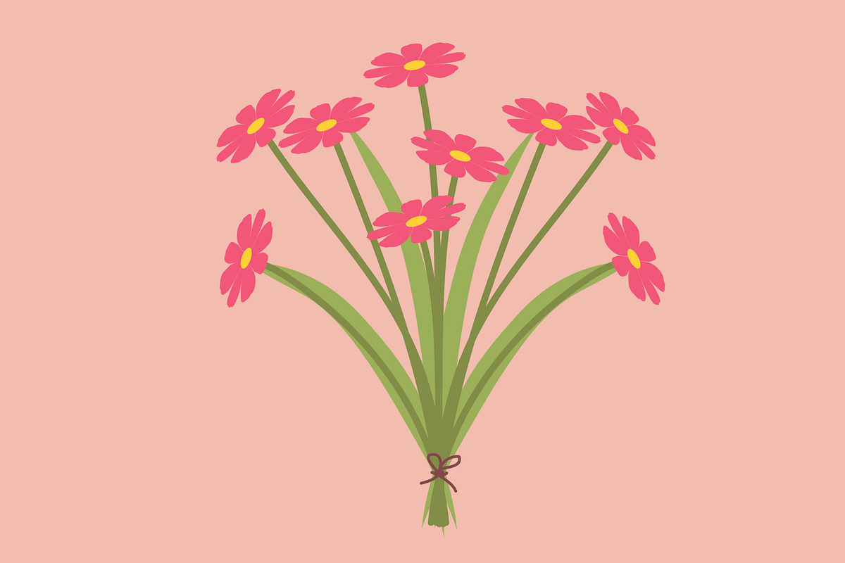Flower's Vector Design Bundle, a Print Template by Active Designers (Photo 6 of 9)