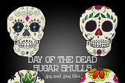 Day of the Dead Sugar Skulls, an Illustration by MyNatureGraphics (Thumbnail 1 of 2)