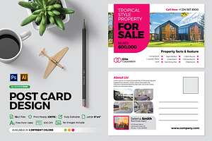 Real Estate Postcard