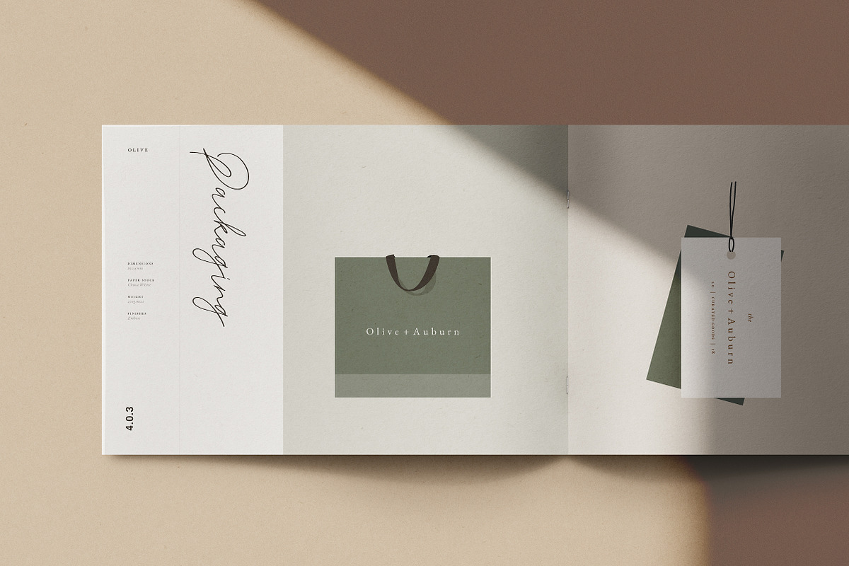 Auburn Brand Guidelines, a Brochure Template by Studio Standard (Photo 11 of 15)