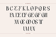 Xeola - Modern Logo Font, a Serif Font by Nirmana Visual (Thumbnail 8 of 10)