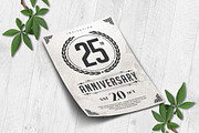 Anniversary Invitation Card, a Card Template by AyumaDesign (Thumbnail 2 of 3)
