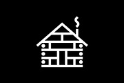 Cabin Woods Cottage Outdoor Logo, a Branding & Logo Template by Buqancreative (Thumbnail 2 of 4)