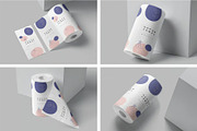 Kitchen Tissue Paper Roll Mockups, a Household Mockup by megostudi0 (Thumbnail 1 of 6)