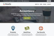 Monefy - best for small business, a WordPress Template by bozekmichal (Thumbnail 1 of 5)