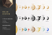 Space Collection with moon & planets, an Object Illustration by Chewie Co (Thumbnail 10 of 13)