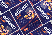 Kick Boxing Class Flyer, a Flyer Template by Annora Studio (Thumbnail 3 of 5)