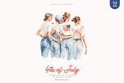 4th of July Collection, a Decorative Illustration by PeDe Designs (Thumbnail 9 of 20)