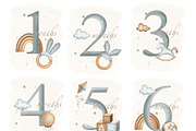 NEWBORN baby illustration & patterns, an Object Illustration by Linerisyart (Thumbnail 15 of 17)
