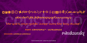 Crystopia™, a Font by MINDCANDY (Thumbnail 2 of 2)