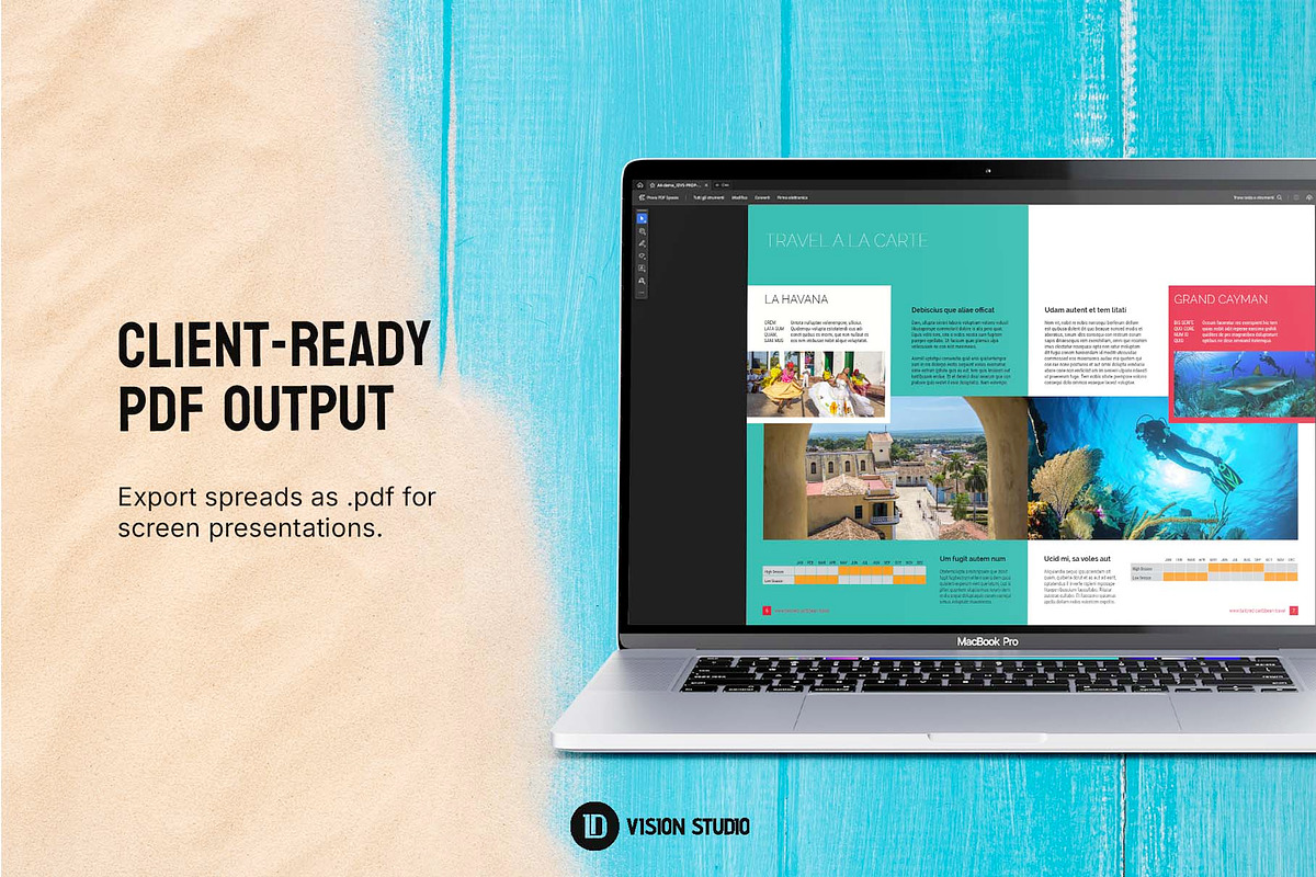 Travel Template Canva InDesign, a Brochure Template by ID Vision Studio (Photo 9 of 16)
