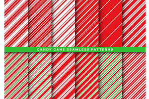 Candy Cane Christmas Patterns