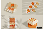 Food Container Packaging Mockup Set, a Cups & Container Mockup by Mego-studio (Thumbnail 2 of 10)