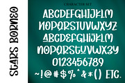 Stars Borneo, a Blackletter Font by Letterafa Studio (Thumbnail 6 of 6)