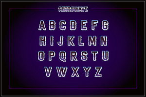 Retrowaver Color OTF Font