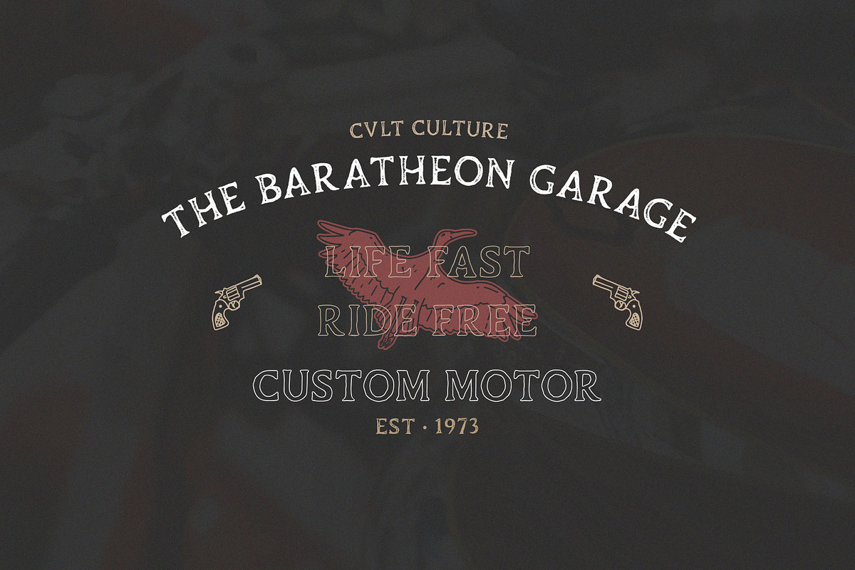 Duskey - Vintage Serif Font + Extras, a Serif Font by Craft Supply Co. (Photo 5 of 10)