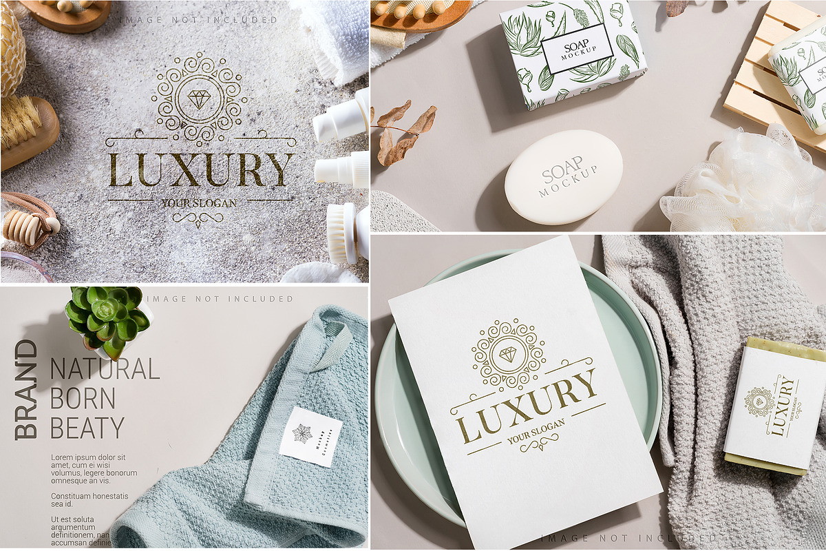 Spa & Beauty Product Mockup Set, a Cups & Container Mockup by YuMyart (Photo 2 of 6)