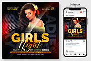 100 Night Club Party Flyers Bundle, a Flyer Template by graphicforest (Thumbnail 47 of 72)